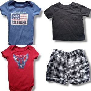 Tommy Hilfiger Baby Boy 4-Piece set 0-3m